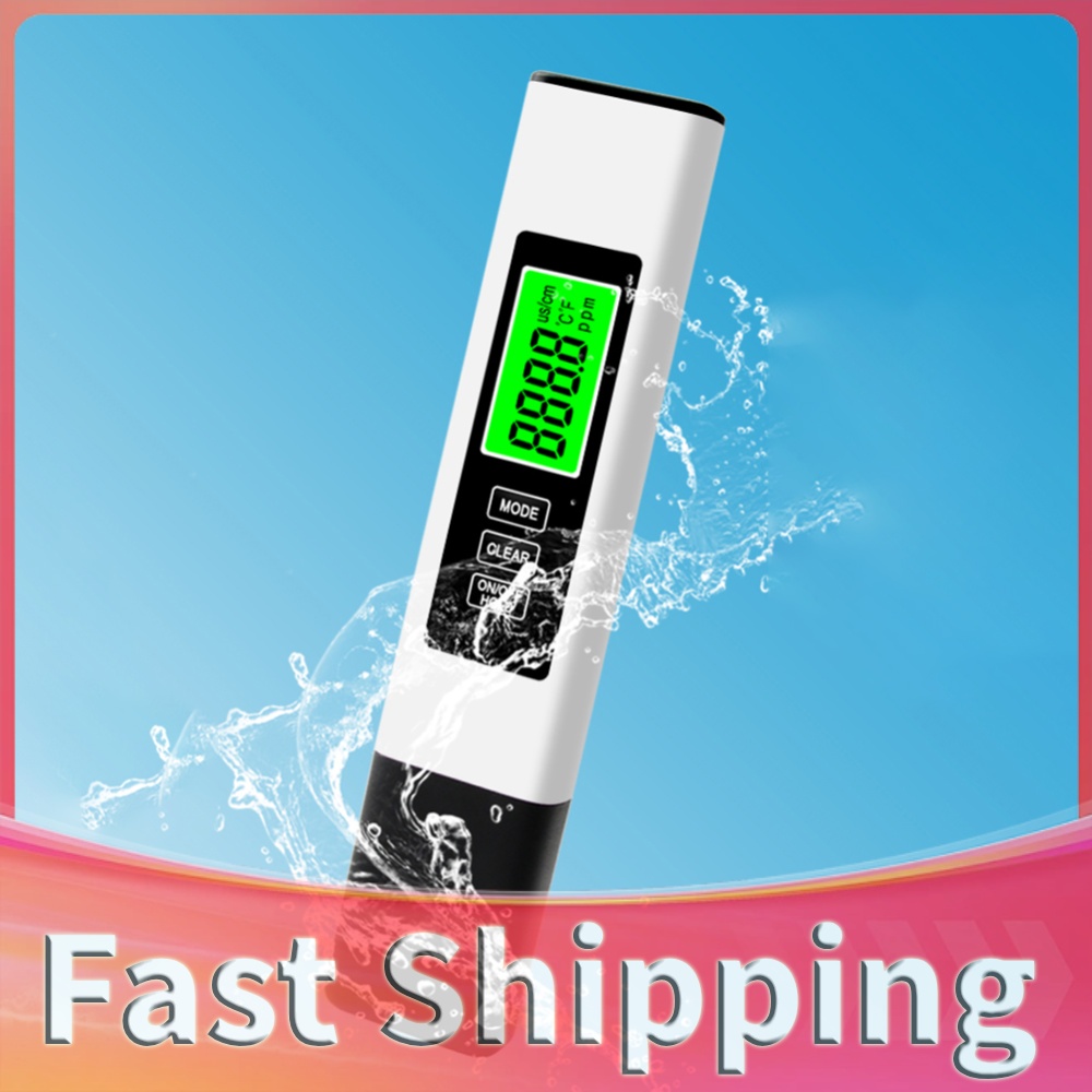 Ec Meter Digital - 4-in-1 Digitaler Wassertester für TDS, EC