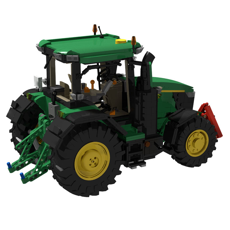 Urban Farming Building - MOC-231420 Urban Farm Landwirtschaftlicher Traktor Baustein-Modell