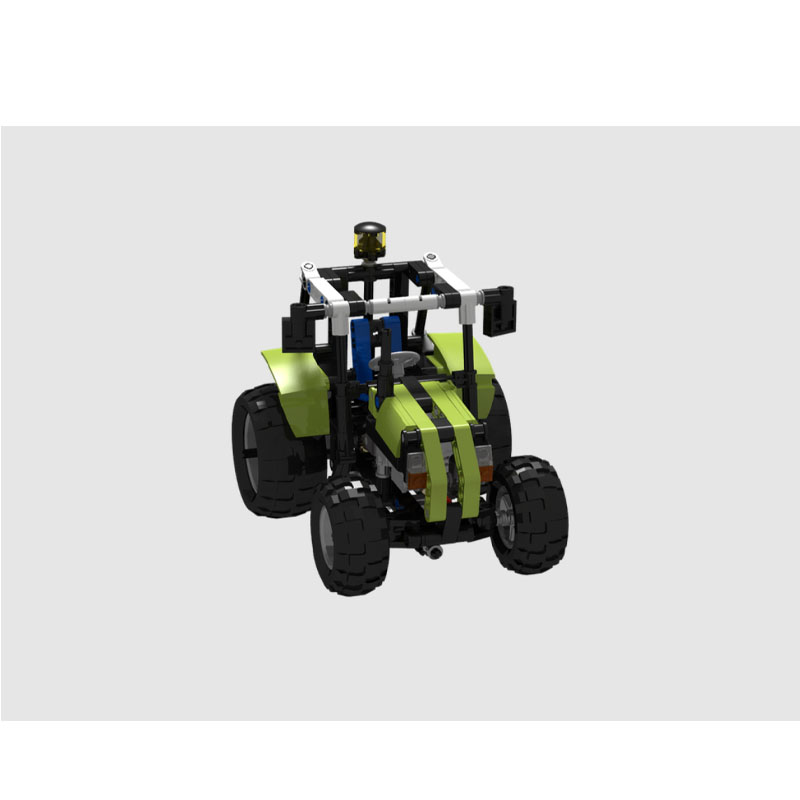 Urban Farming Building - MOC-46194 Urban Farm Agricultural Tractor Bausteinmodell,