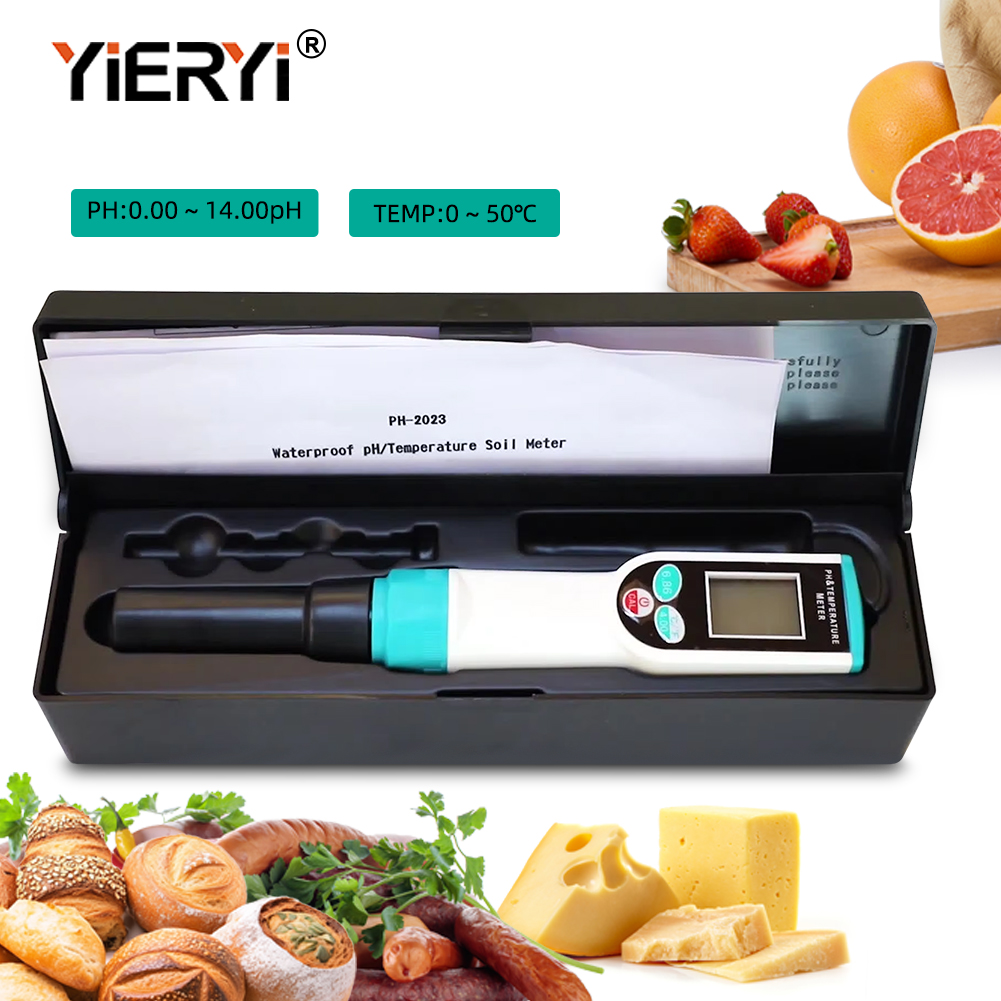 Ec Meter Digital - Yieryi Digitales pH-Messgerät 0,00-14,00 pH-Wassertester Monitor