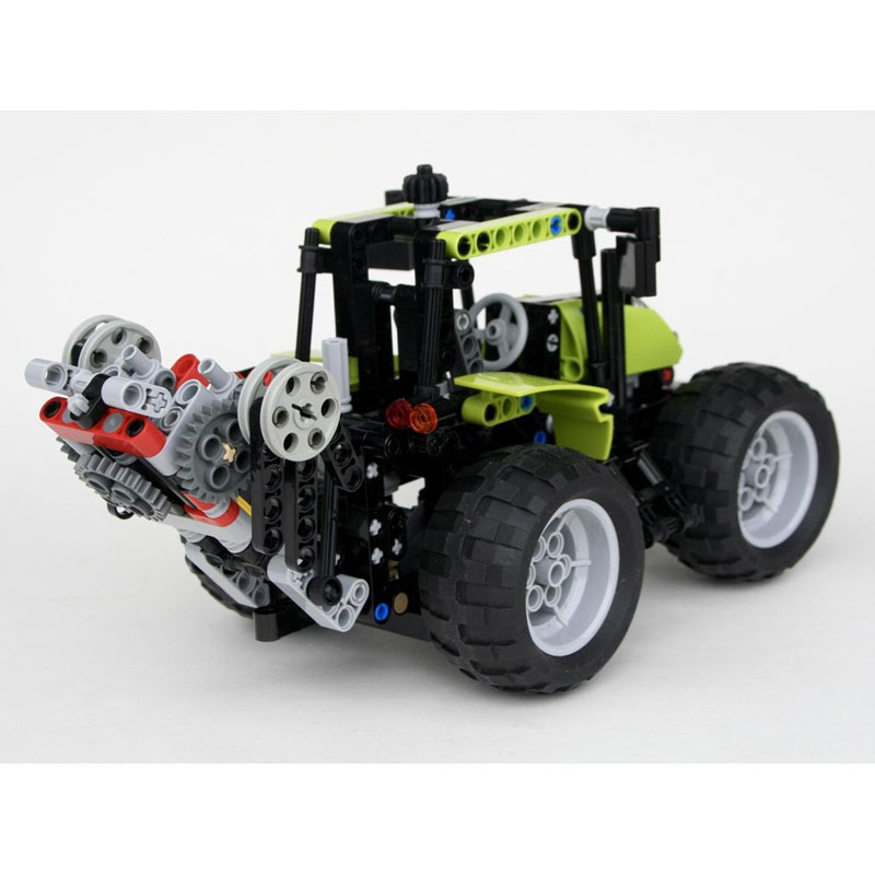 Urban Farming Building - MOC-4933 Urban Farm Landwirtschaftlicher Traktor Baustein-Modell