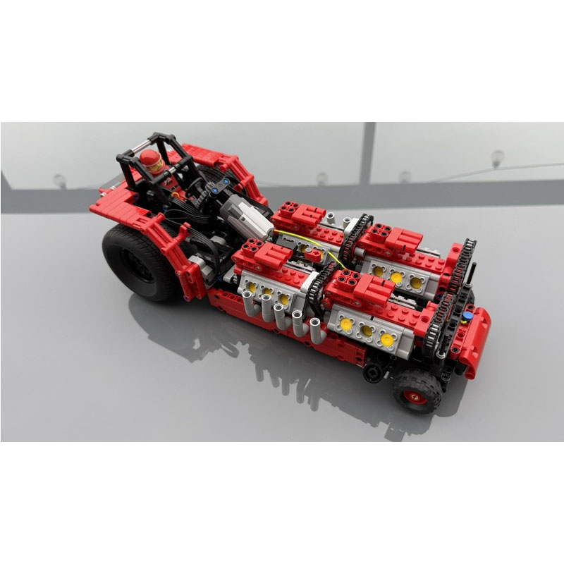Urban Farming Building - MOC-256713 Urban Farm Landwirtschaftlicher Traktor-Bausteinmodell, 957