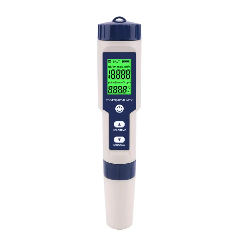 5-in-1 Digitaler PH-TDS-EC-Mes – Ec Meter Digital Bewertung und Preis