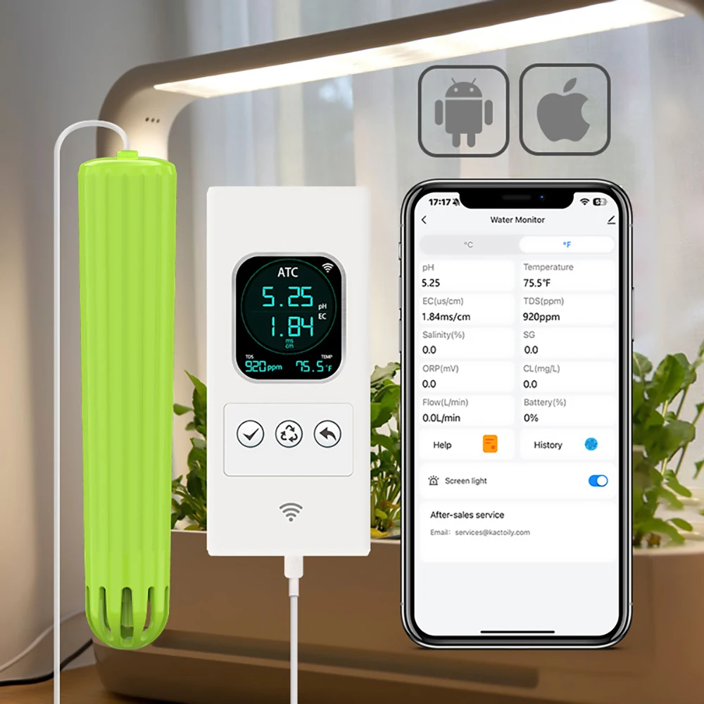 Kactoily 4-in-1 WiFi-Sensor Ur – Urban Farming Urban Gardening Bewertung und Preis