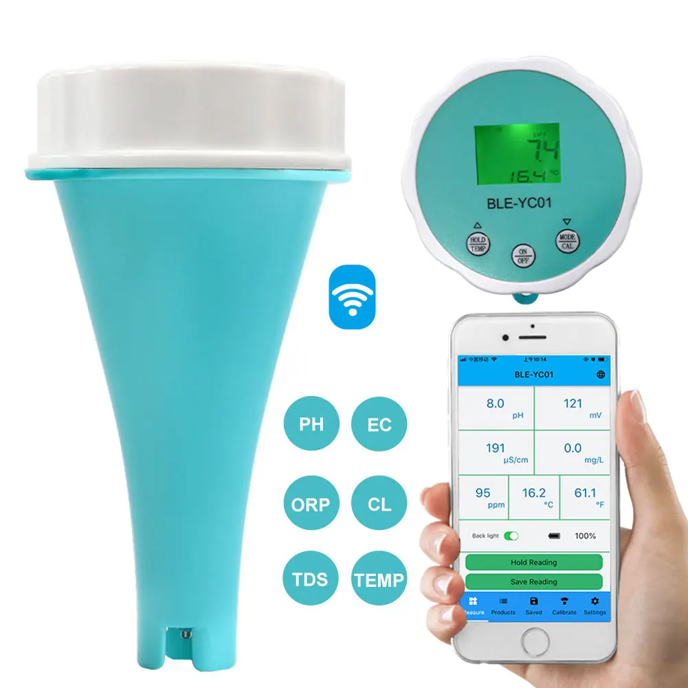 6-in-1-Wasserqualitätsprüfgerä – Ec Meter Digital Bewertung und Preis