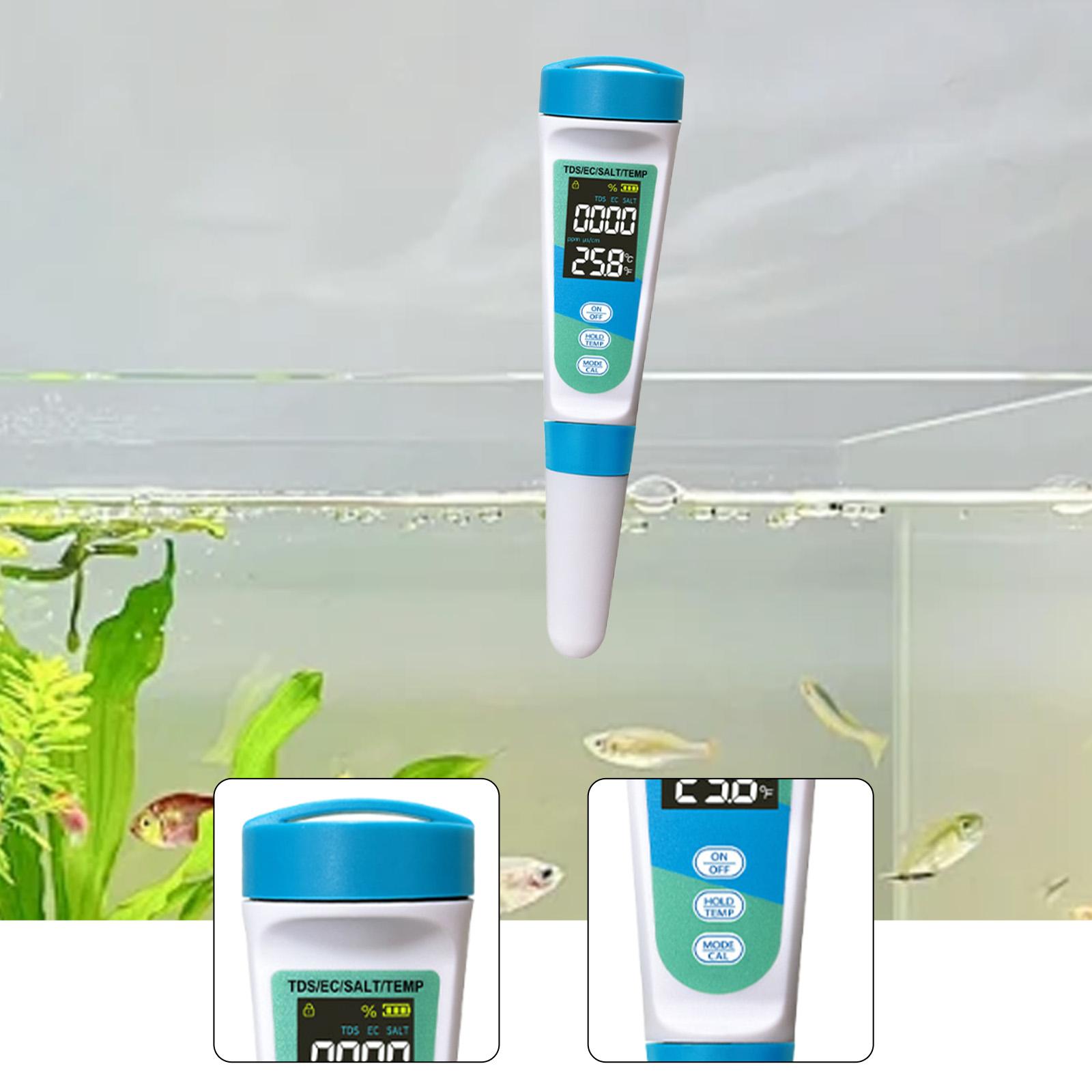 4-in-1 EC TDS SALZ Temperaturm – Ec Meter Digital Bewertung und Preis